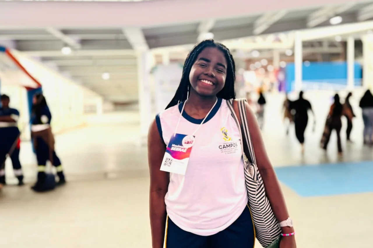 Estudantes da rede municipal de Campos no Movimenta Sebrae