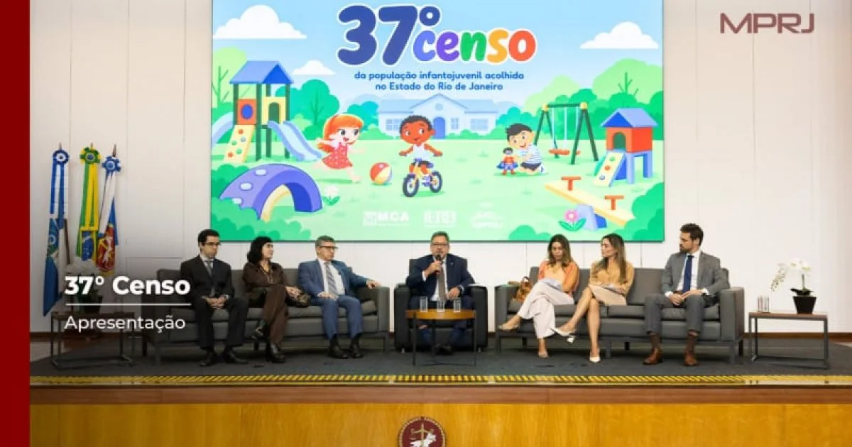 Apresentação do censo estadual sobre crianças e adolescentes acolhidos