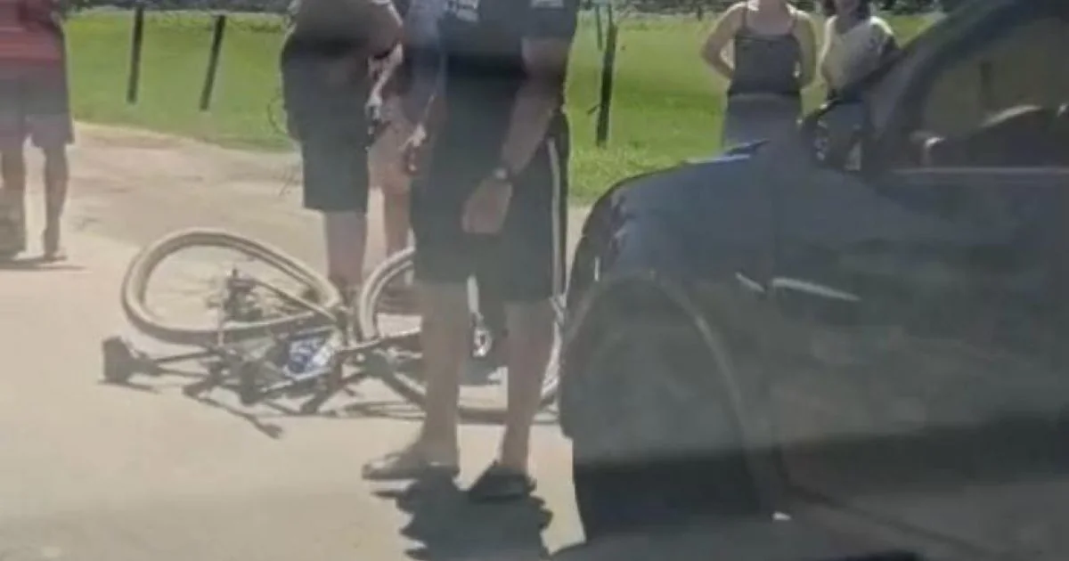 Local do acidente envolvendo ciclista na BR-101 em Ururaí