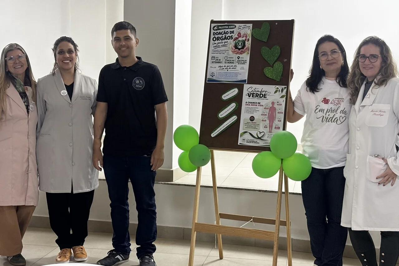 Encontro sobre doação de órgãos no Hospital Geral de Guarus