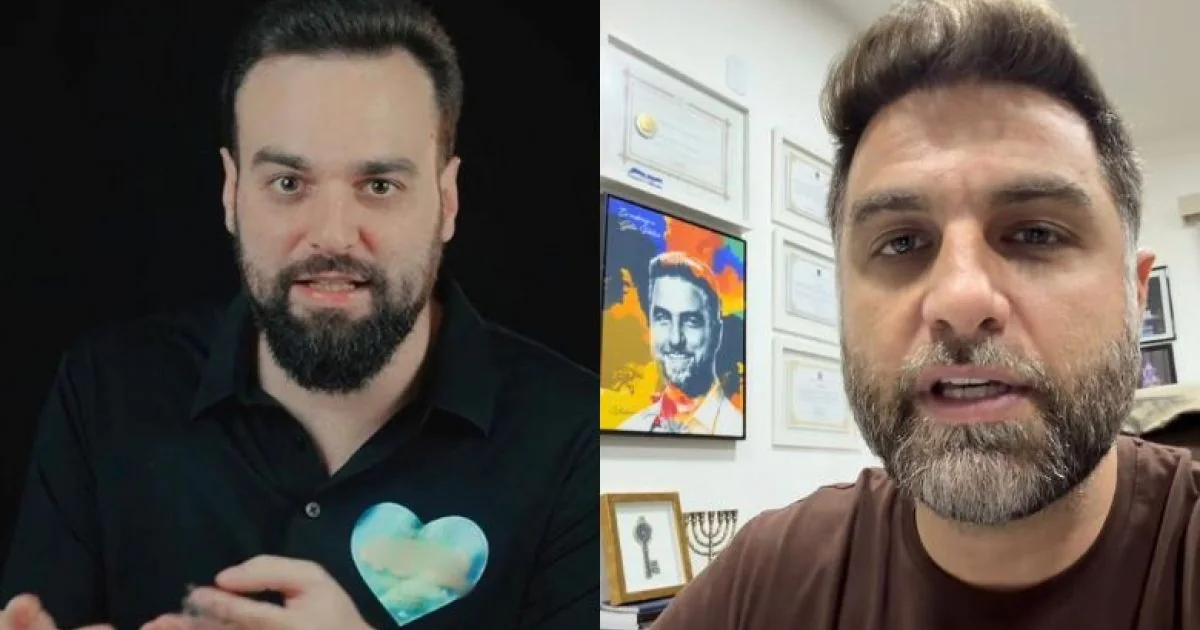 Montagem com Caio Vianna e Wladimir Garotinho sobre decisão do TRE