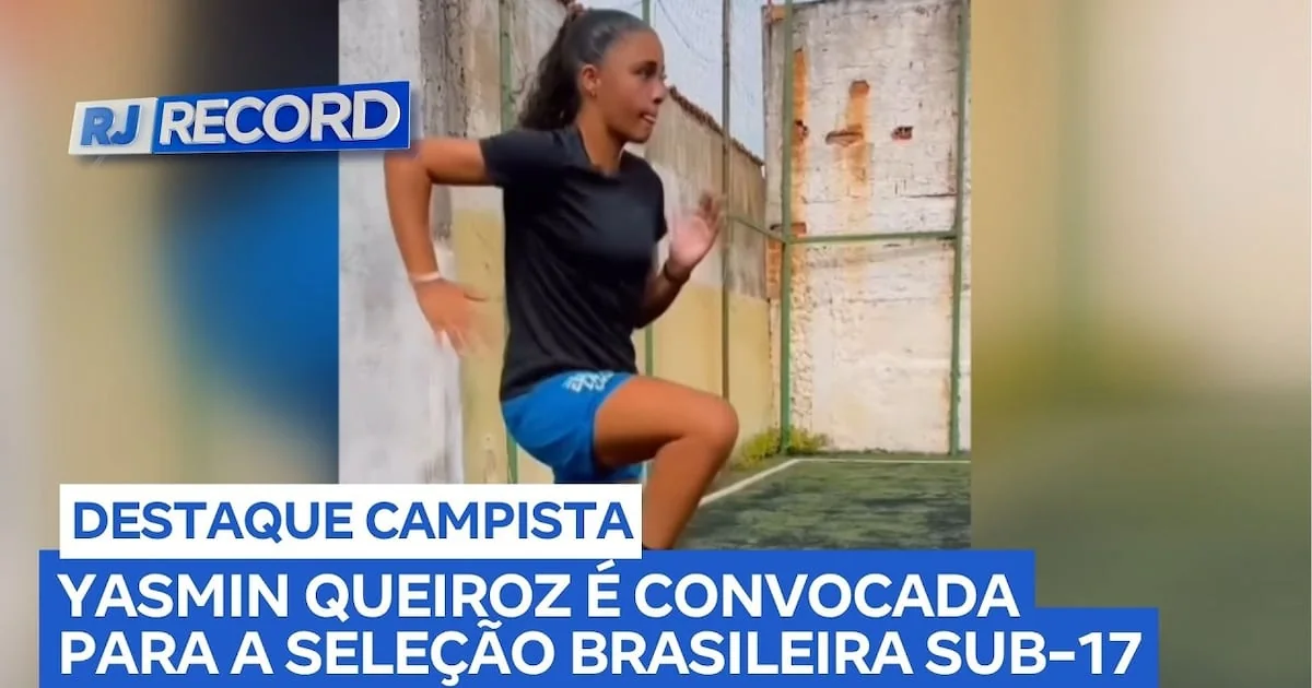 Atleta de Campos é convocada para a Copa do Mundo Sub-17