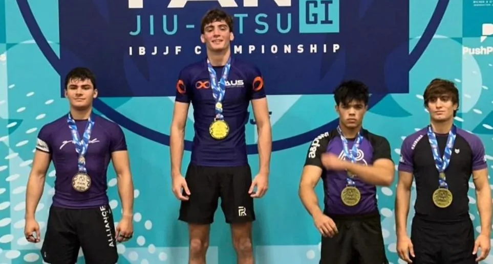 Atleta de Macaé conquista título Pan-Americano de jiu-jítsu