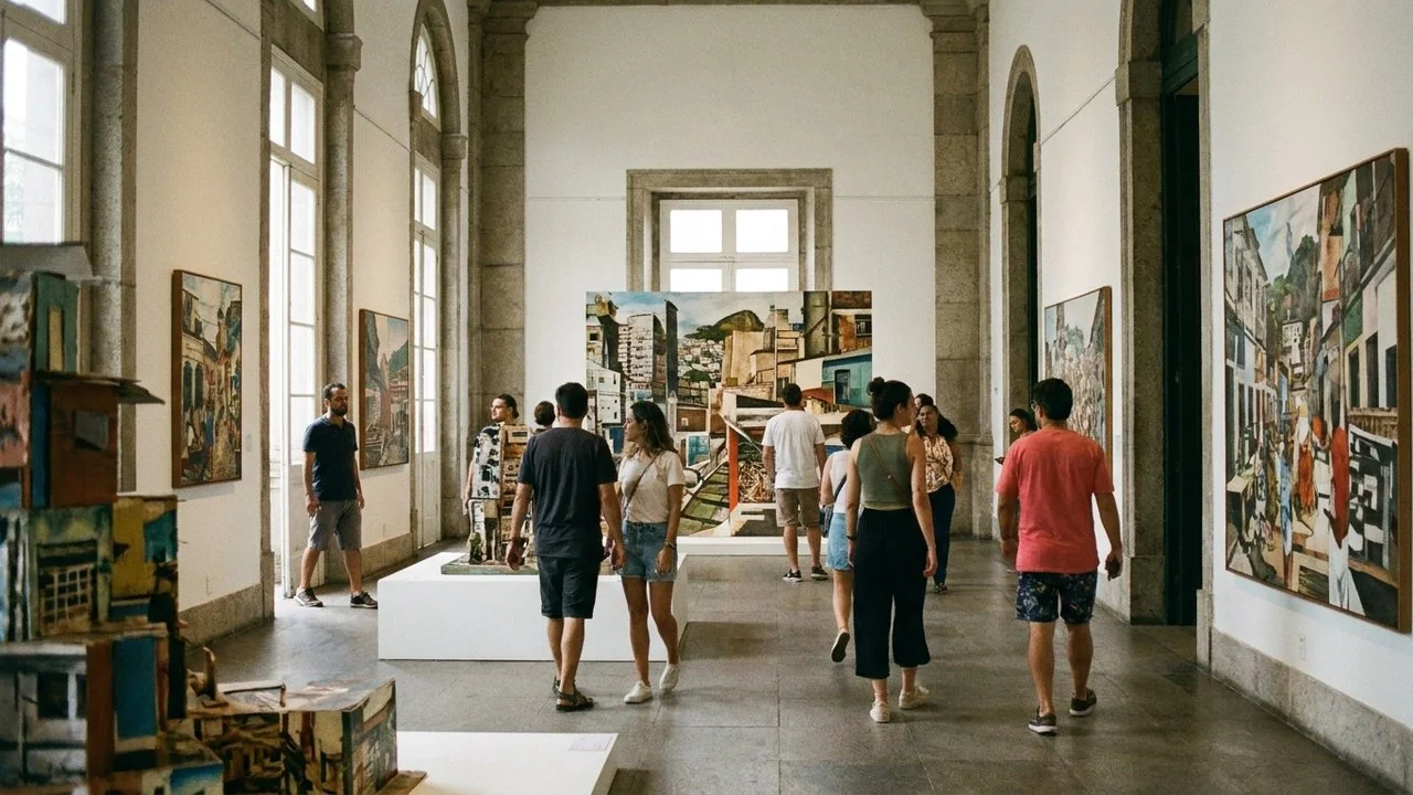 Exposição de artista de Duque de Caxias retrata paisagens do Rio