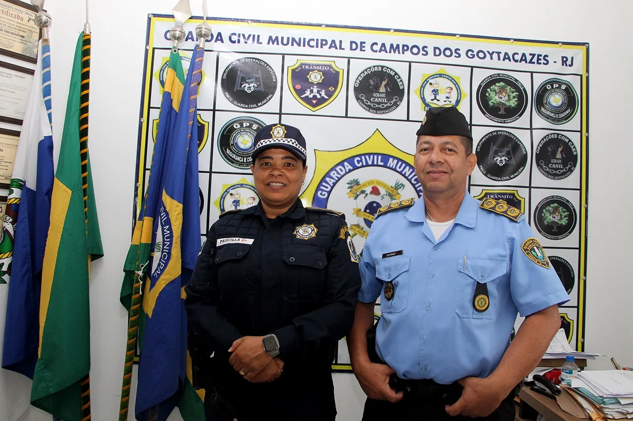 GCM de Campos nomeia Priscilla Ribeiro como subcomandante