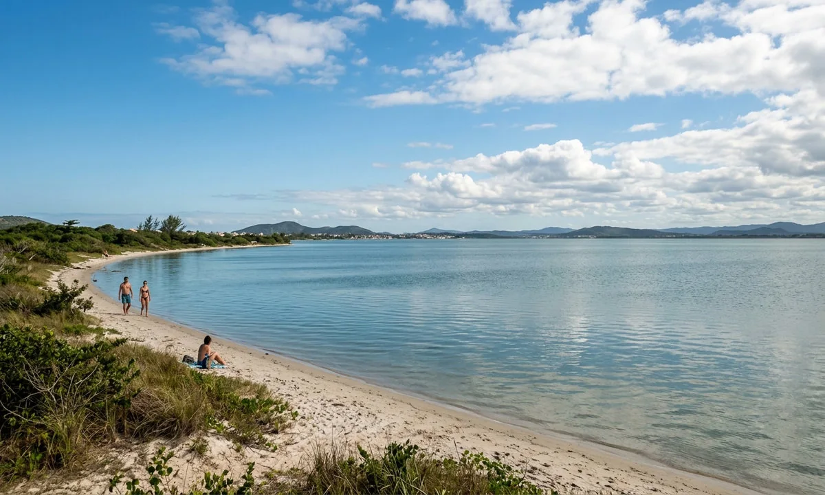 Lagoa de Araruama tem salinidade superior à do oceano