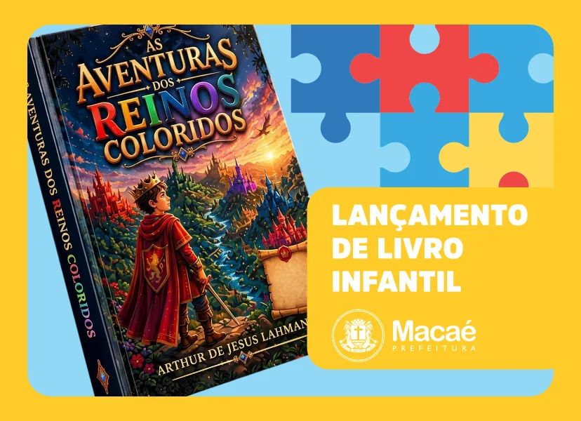 Livro escrito por menino de 11 anos será lançado em Macaé